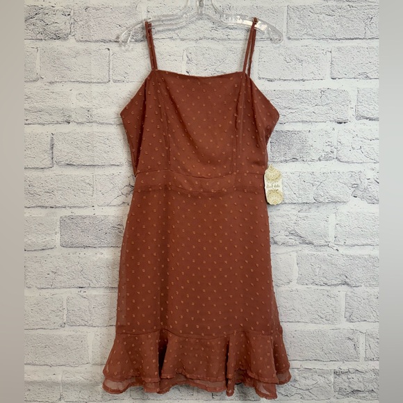 ALTAR’D STATE Dark Mauve Women’s Mini Dress Size Small - Picture 1 of 9